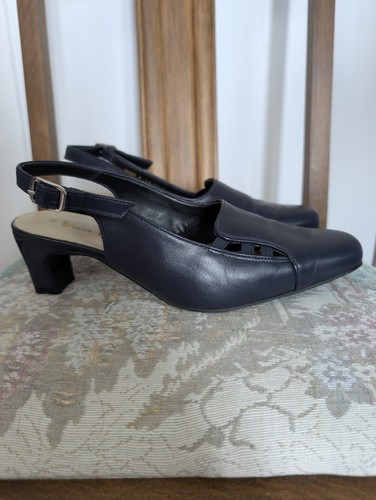 Van dal jude navy leather - van,