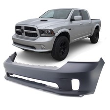 Primed front bumper - primed, for