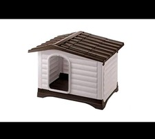 DOGVILLA 70 Dog House with Opening Roof and Side - Liquid Drainage
