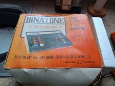 Binatone TV Master MK 4 IV Model 01 4974 Vintage TV Game Console