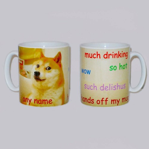 Doge shibe internet meme mug - doge,