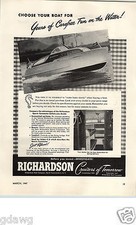 1947 PAPER AD Richardson