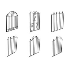 Wrought Iron Metal Garden Side