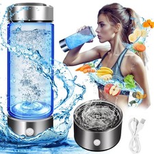 Hydrogen Water Bottle 450ML Hydrogen Rich Portable Rich Hydrogen Water Generator