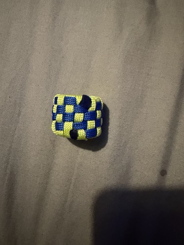 Paracord scout woggle - paracord,