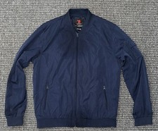 Men's Navy Blue Bomber Jacket