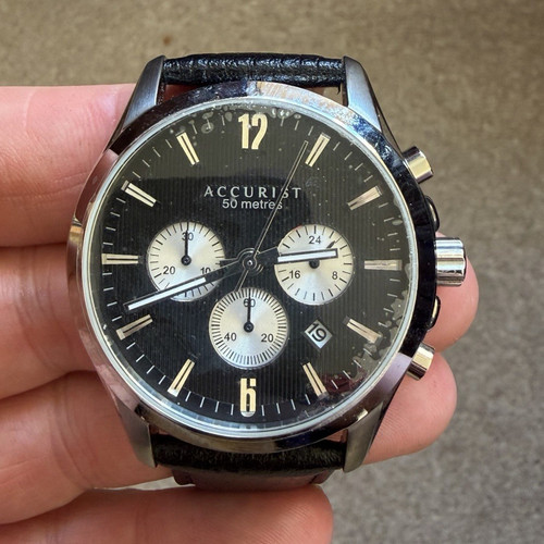 Accurist quartz chronograph - accurist,
