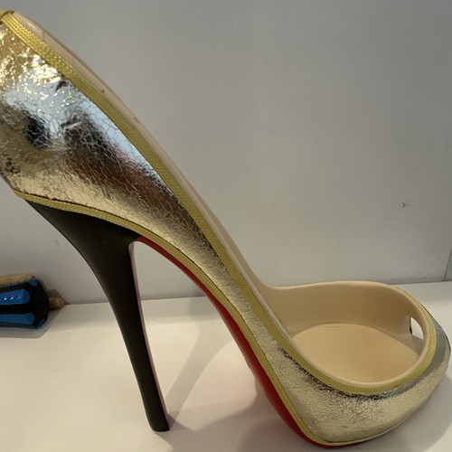 Women gold metallic - women’s, peep