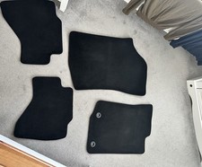 Toyota Aygo 2014 Onwards Tailored Carpet Car Floor Mats in Black 4pc Set