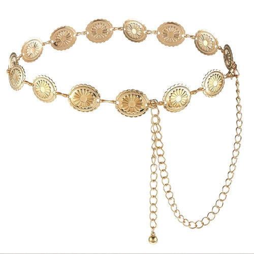 Metal belt women - metal,