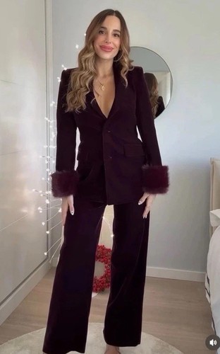 Zara velvet blazer with - zara,