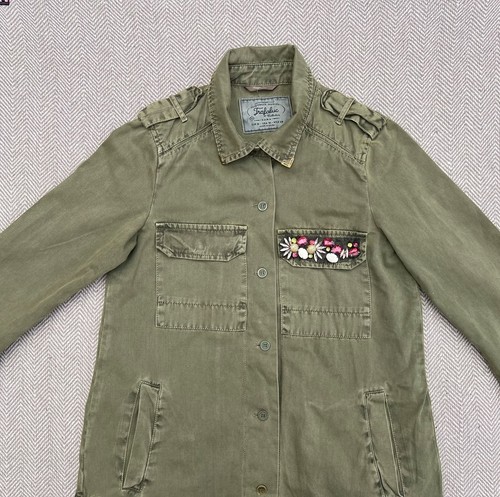 Zara trafaluc khaki green - zara,
