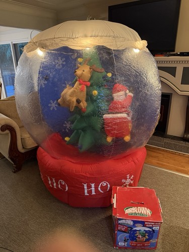 Airblown gemmy inflatable snow - gemmy,