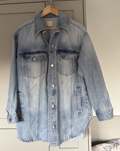 Blue oversized slouchy - oversized,