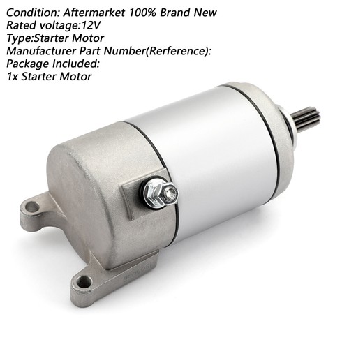 Atv starter motor for - atv,