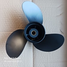 TOHATSU OUTBOARD ENGINE PROPELLER. 6-8-9.8HP   12 SPLINES 8.5 X 9 PITCH.