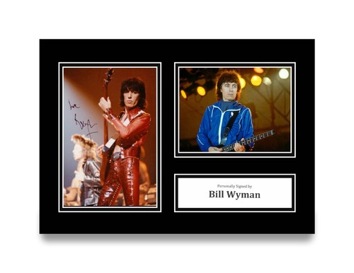 Bill wyman signed - wyman, a4