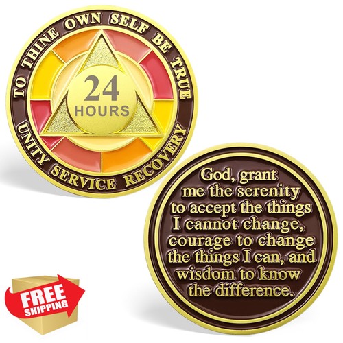Hour sobriety chips aa - chips,
