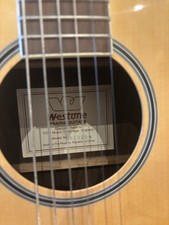 Westone Electro Acoustic Guitar with Case and Stand Great Condition