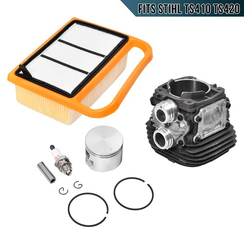 Cylinder and piston air - and,