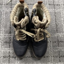 Pavers Blue Relife R-Tex Water Res Wool Collar  Fleece Lined Boots Size 5  EU 38