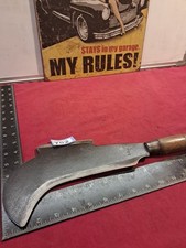 Vintage 10” Billhook Axe Hedge Laying Slasher Tool in Excellent Condition