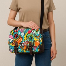 Alexander Henry “Midnight Snack” Leather Messenger Bag – Limited Edition 2008