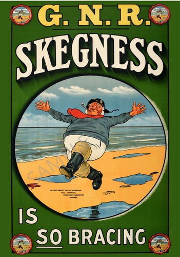 Vintage railway poster - railway,