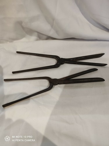 Antique curling tongs - antique,