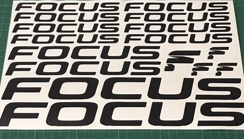 Focus cycling decals - cycling, stickers