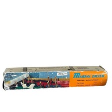 Vintage Marina Dryer Wall Mounted Washing Line 4 Lines 12ft Each Plastic Boxed