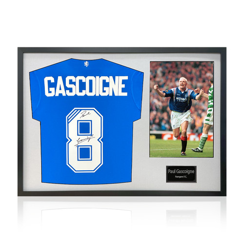 Paul gascoigne signed - paul,