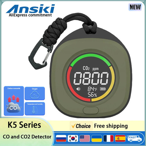 4in1 carbon monoxide co2 - 4in1,