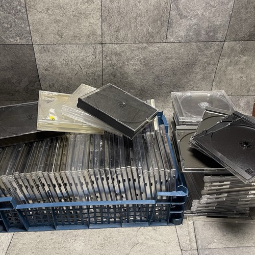 100 empty cases jewel - cases,