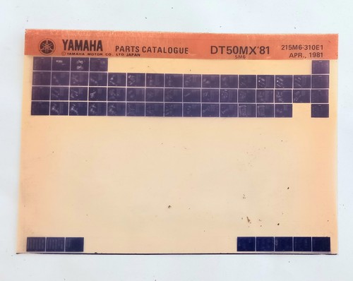 Yamaha enduro dt50mx 5m6 - enduro, 81
