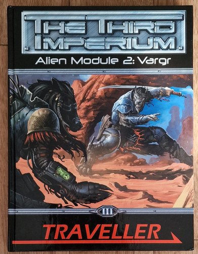 Rpg book alien - rpg, vargr