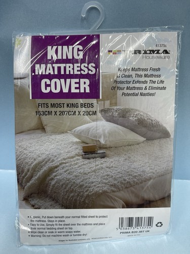 Prima king size mattress - king, cover