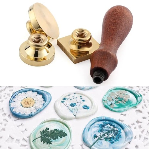 Metal wax seal stamp copper - metal,