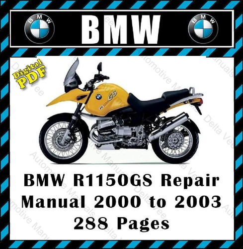 Bmw r1150gs repair - bmw, 2000