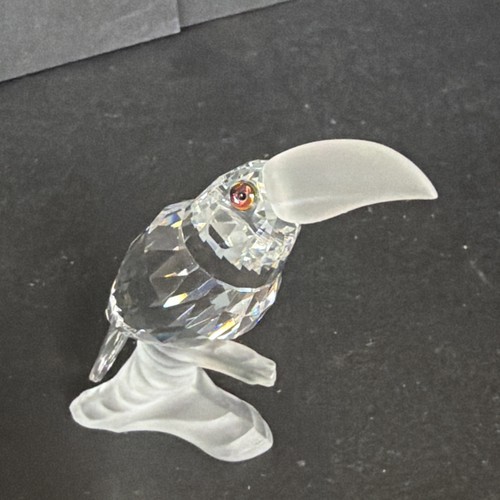 Swarovski silver toucan - silver,