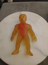 Hasbro Stretch Orange X-Ray Alien See Through 6" Figure Toy Stretch Armstrong