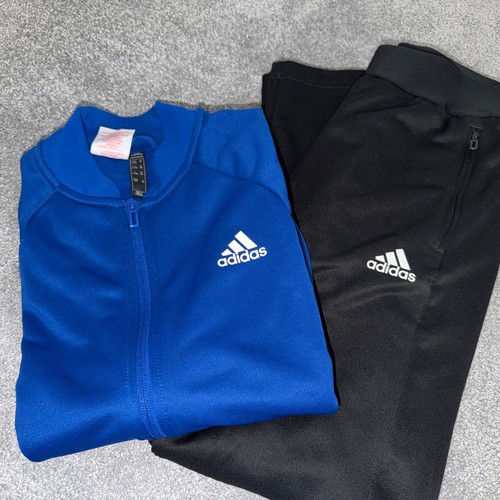 Adidas black tracksuit - tracksuit, boys