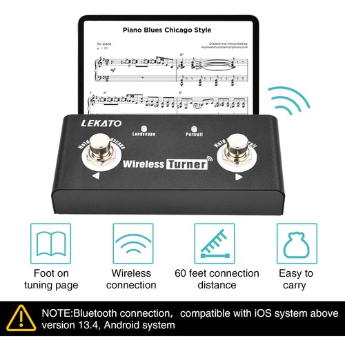 Lekato wireless page turner - lekato,