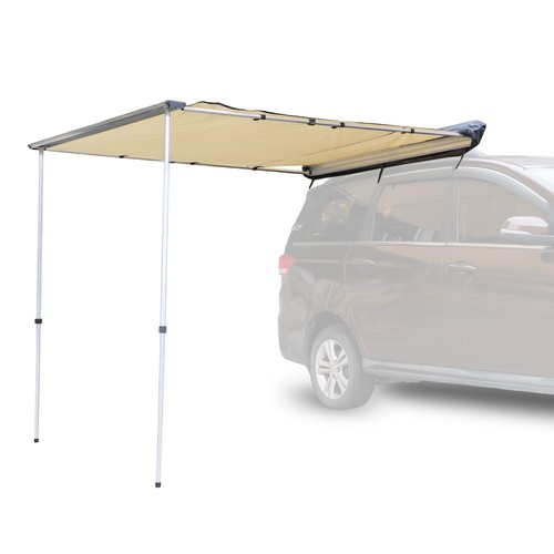 Vehicle awning with metal - awning,