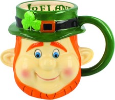 McMurphy Leprechaun Head Mug -