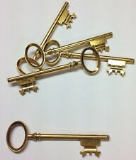 Pendant Keys are 80x23x5mm, Hole: 5mm Steampunk Key-Metal Charm Part Jewellery 