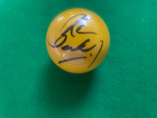 SIGNED SNOOKER BALL BY KEN