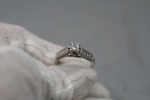 Tolkowsky 14k white gold ideal - tolkowsky,