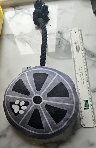 Soft plush squeaky car - squeaky, wheel