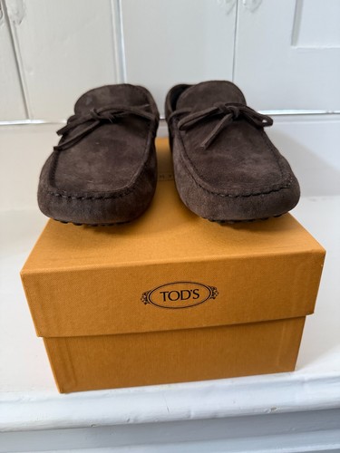 Tods men brown suede - brown,